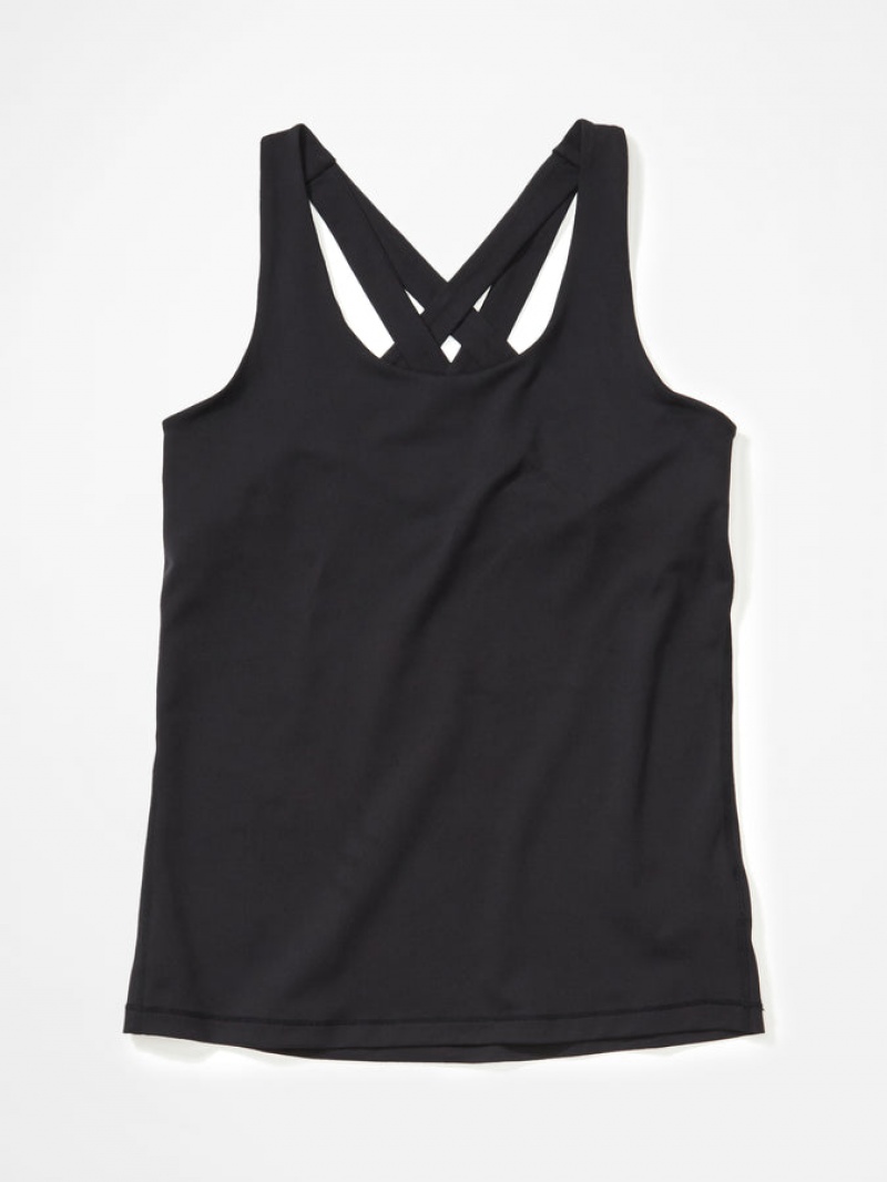 Tops Marmot Leda Mujer Negras | EVUM-83052