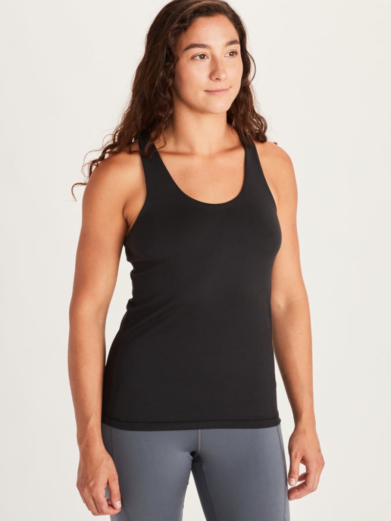 Tops Marmot Leda Mujer Negras | EVUM-83052