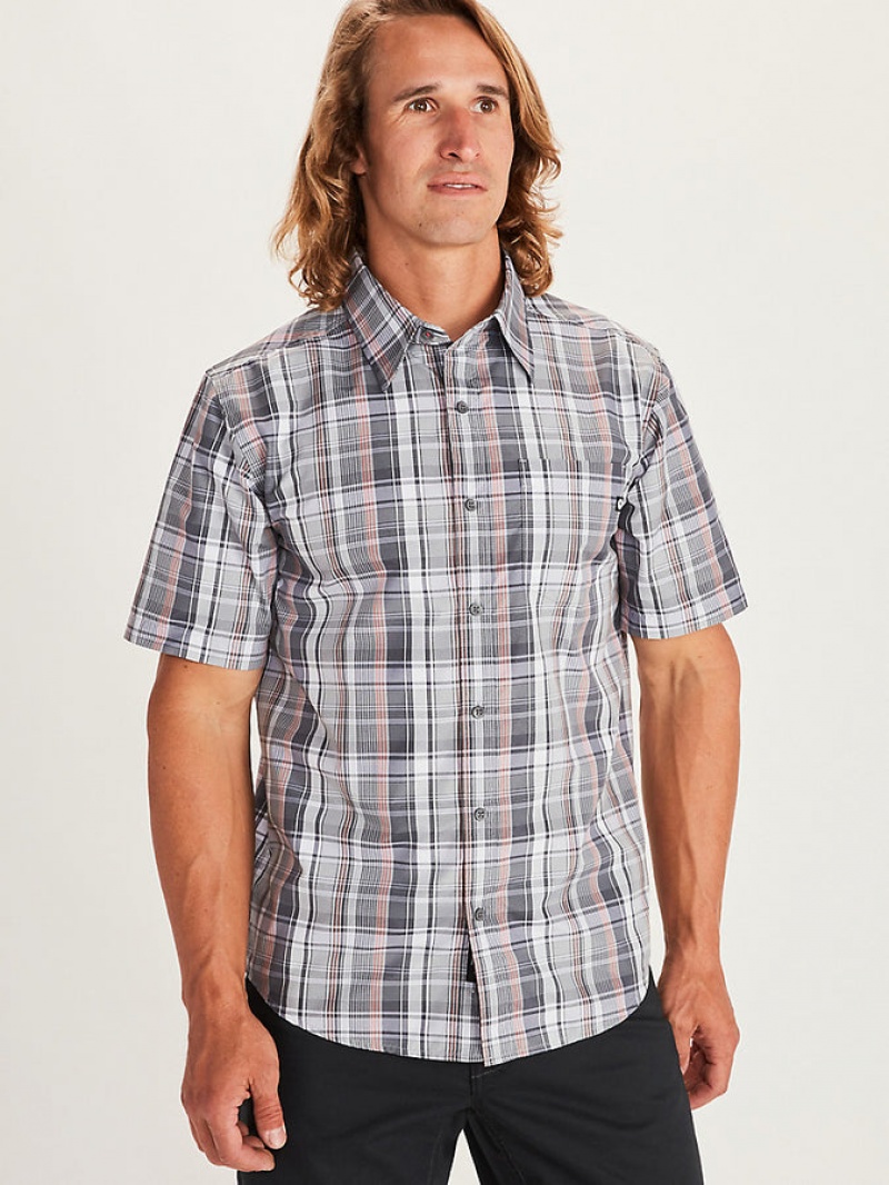 Tops Marmot Lykken Hombre Gris | NLIC-27169