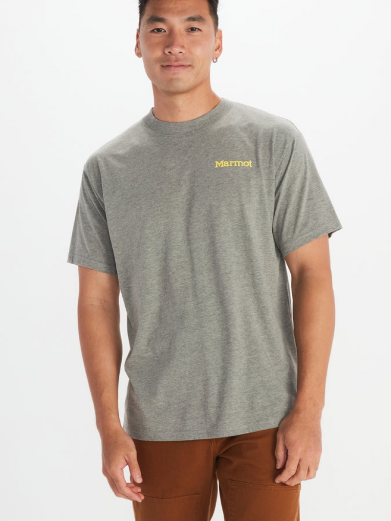 Tops Marmot M Dot Hombre Gris | WHJS-51386