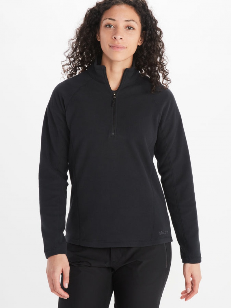 Tops Marmot Rocklin 1/2 Zip Mujer Azules | OWGP-52406