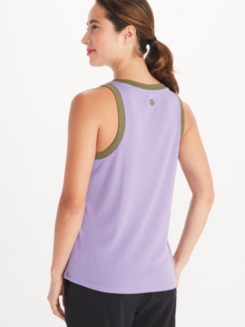 Tops Marmot Switchback Mujer Verde | WENR-92846